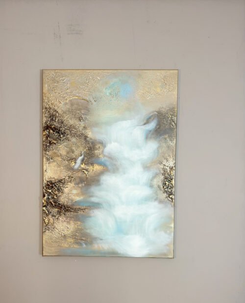 "Kashmir Veil" 50*70cm 19/27in