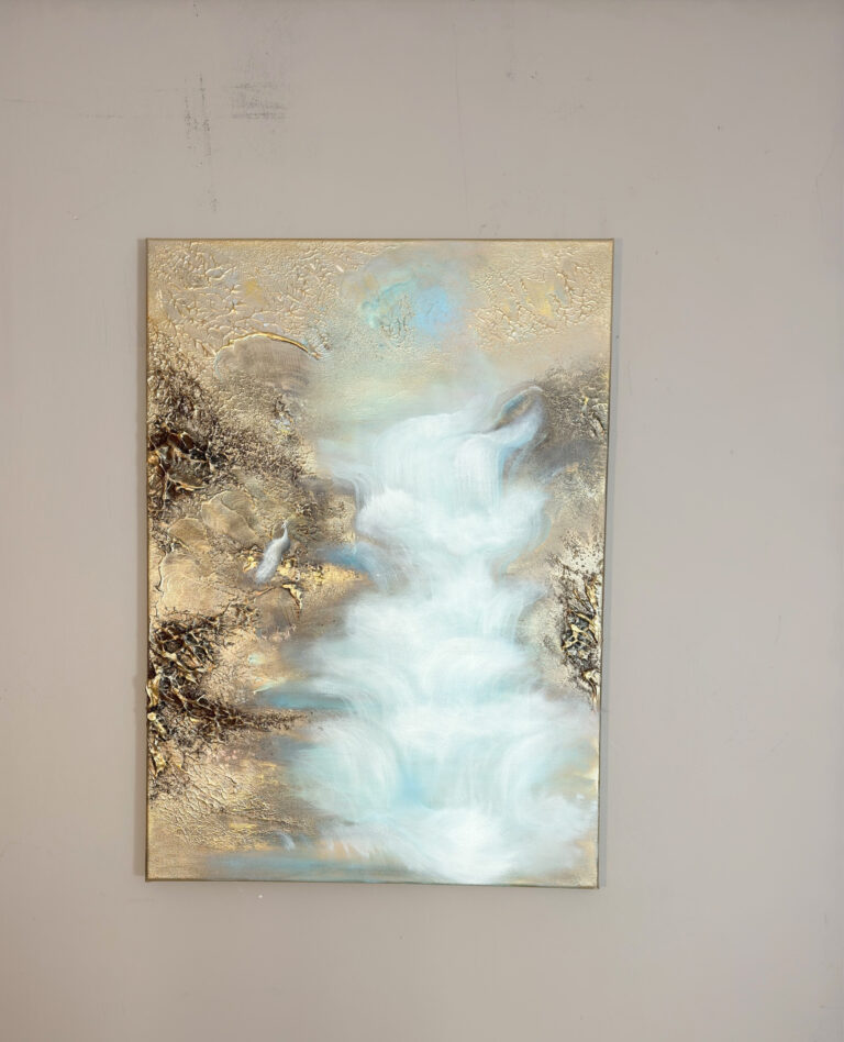 "Kashmir Veil" 50*70cm 19/27in