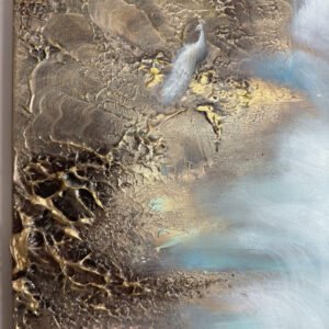 "Kashmir Veil" 50*70cm 19/27in