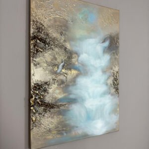 "Kashmir Veil" 50*70cm 19/27in