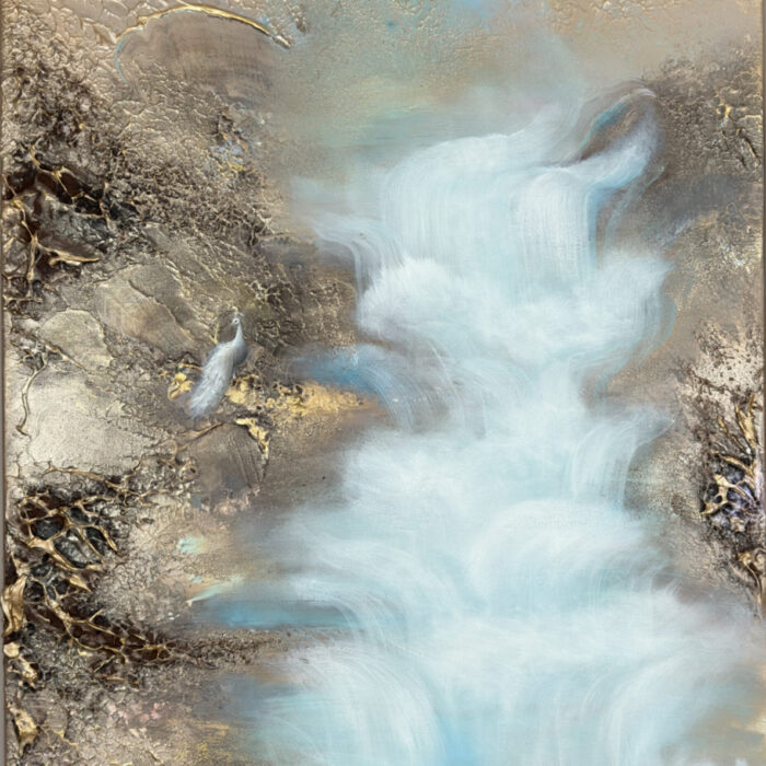 "Kashmir Veil" 50*70cm 19/27in