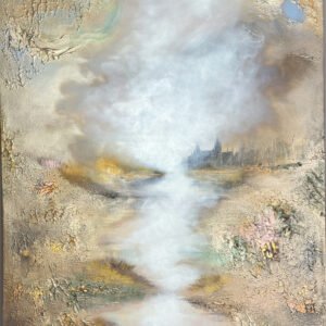 "Foggy Djurgården" 150*75cm 59*29in