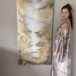 "Foggy Djurgården" 150*75cm 59*29in