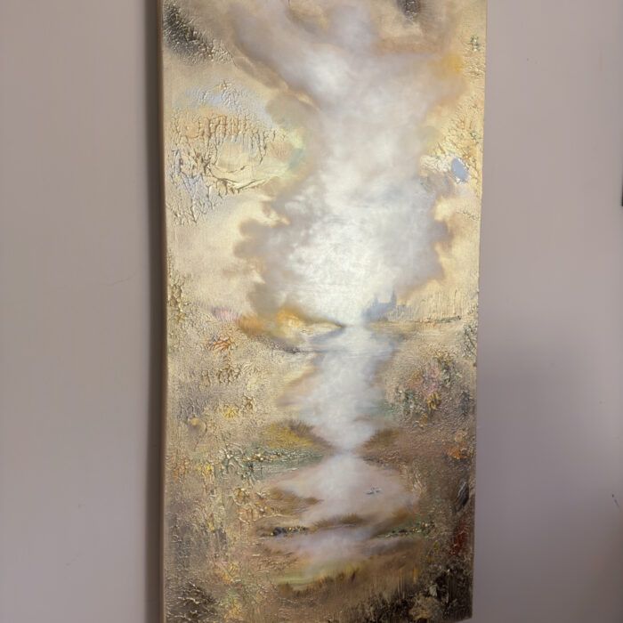 "Foggy Djurgården" 150*75cm 59*29in
