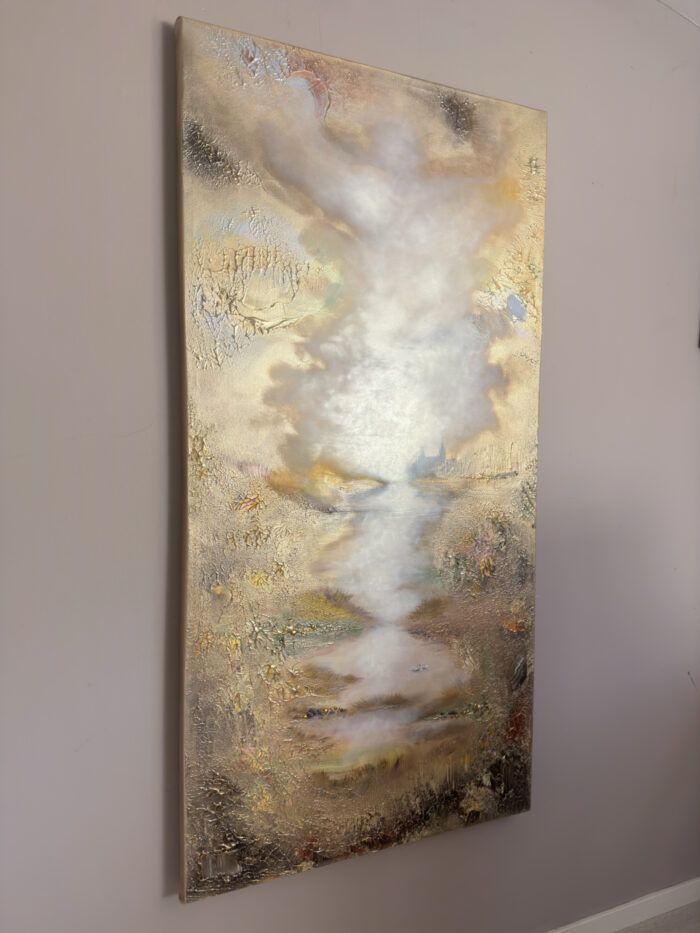 "Foggy Djurgården" 150*75cm 59*29in