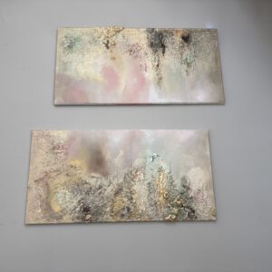 IMG_8521 Diptych "A quiet dialogue" 80*80cm/ 31*31 inch