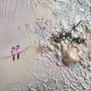Diptych "A quiet dialogue" 80*80cm/ 31*31 inch