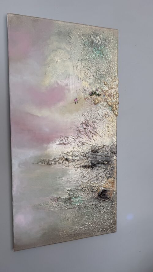 IMG_8529 Diptych "A quiet dialogue" 80*80cm/ 31*31 inch