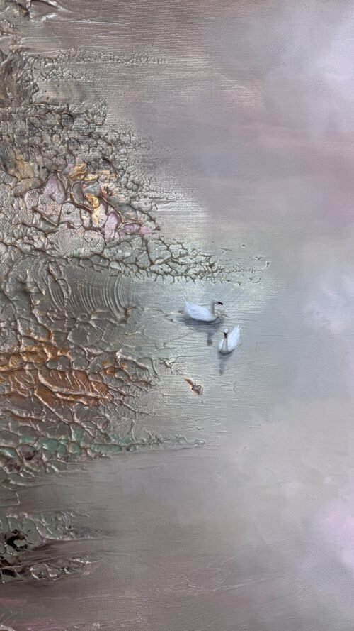 IMG_8531 Diptych "A quiet dialogue" 80*80cm/ 31*31 inch