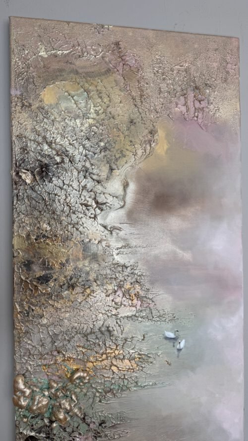 IMG_8532 Diptych "A quiet dialogue" 80*80cm/ 31*31 inch