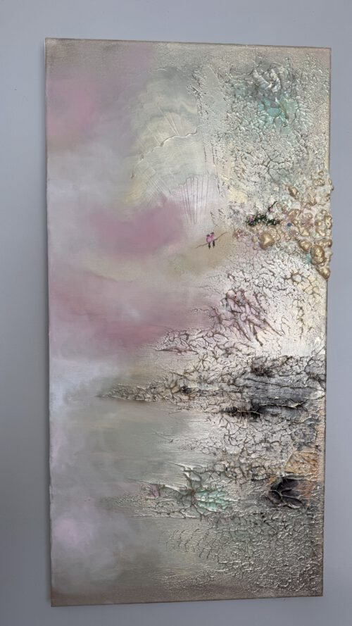 Diptych "A quiet dialogue" 80*80cm/ 31*31 inch