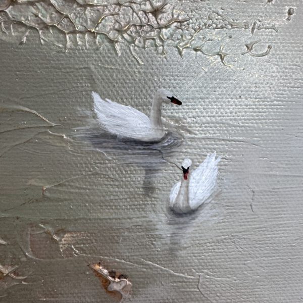 Diptych "A quiet dialogue" 80*80cm/ 31*31 inch