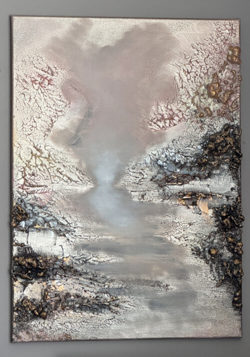 "Tactile serenity" 50*70cm/19/27in