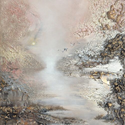 "Tactile serenity" 50*70cm/19/27in