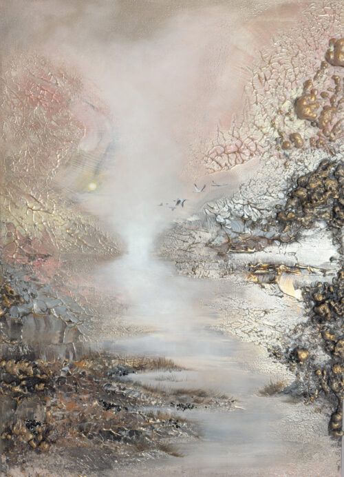 "Tactile serenity" 50*70cm/19/27in
