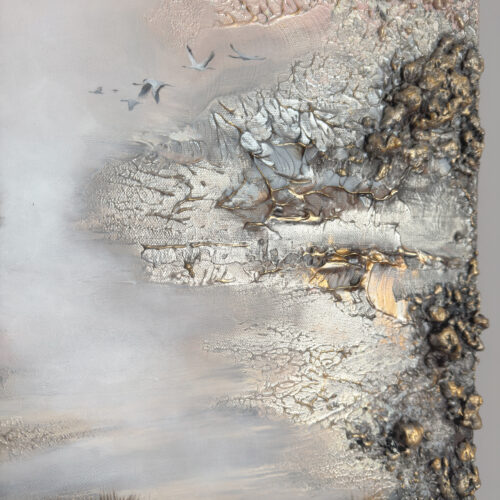 "Tactile serenity" 50*70cm/19/27in