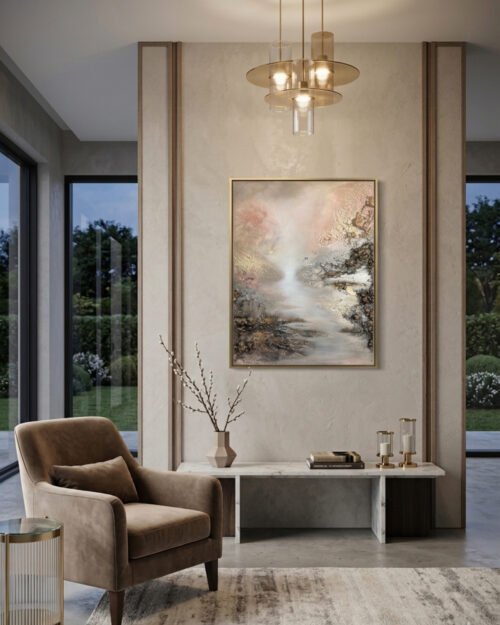 "Tactile serenity" 50*70cm/19/27in