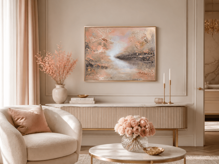"Jewels of Kimberly" 60*80cm deep edge/23*31inch semi-abstract painting