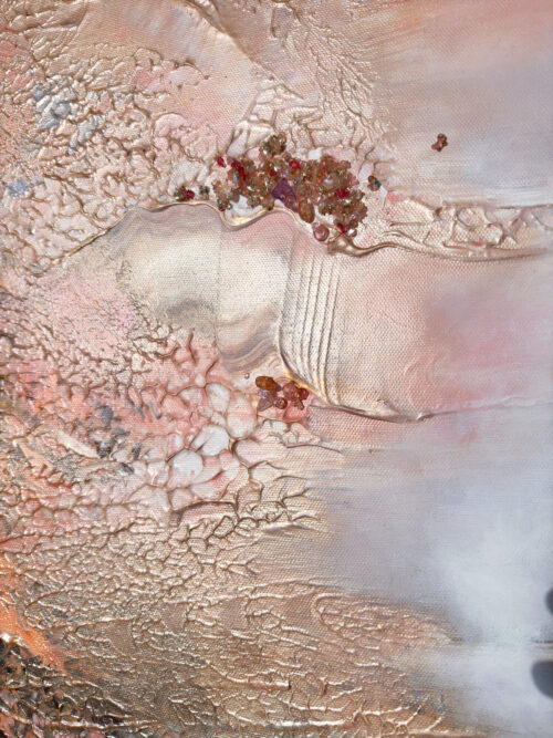 IMG_0415 "Jewels of Kimberly" 60*80cm deep edge/23*31inch semi-abstract painting