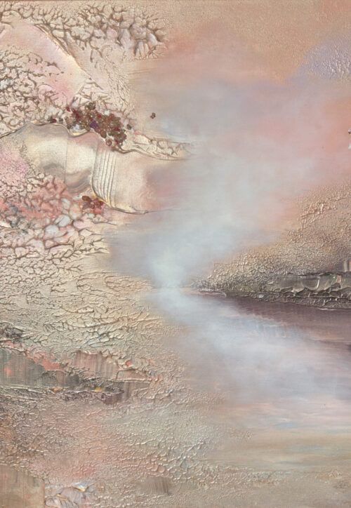IMG_0420 "Jewels of Kimberly" 60*80cm deep edge/23*31inch semi-abstract painting
