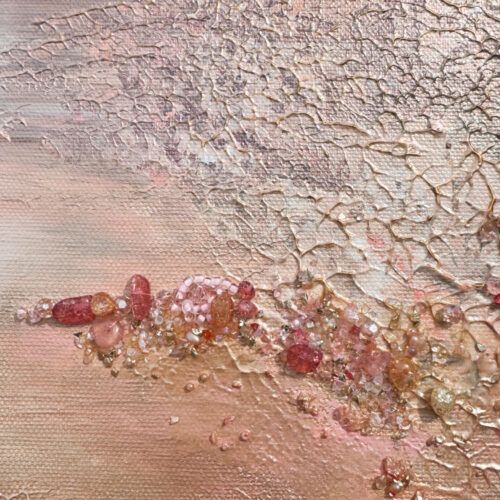 IMG_0446 "Jewels of Kimberly" 60*80cm deep edge/23*31inch semi-abstract painting