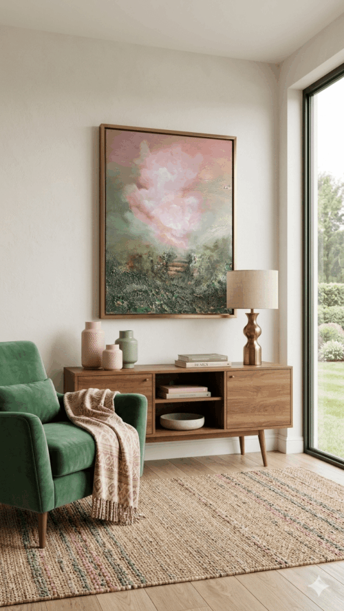 Semi-abstract painting