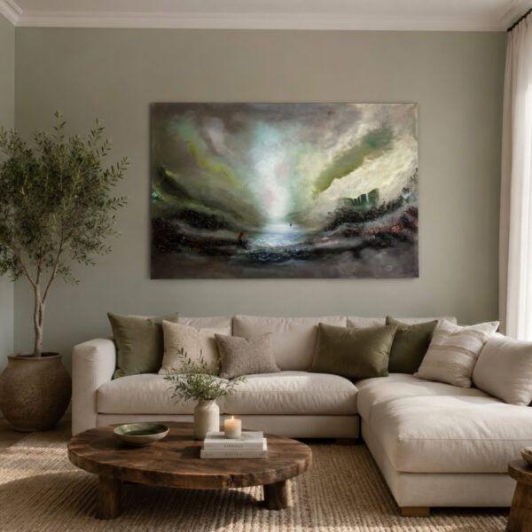 Semi-abstract painting