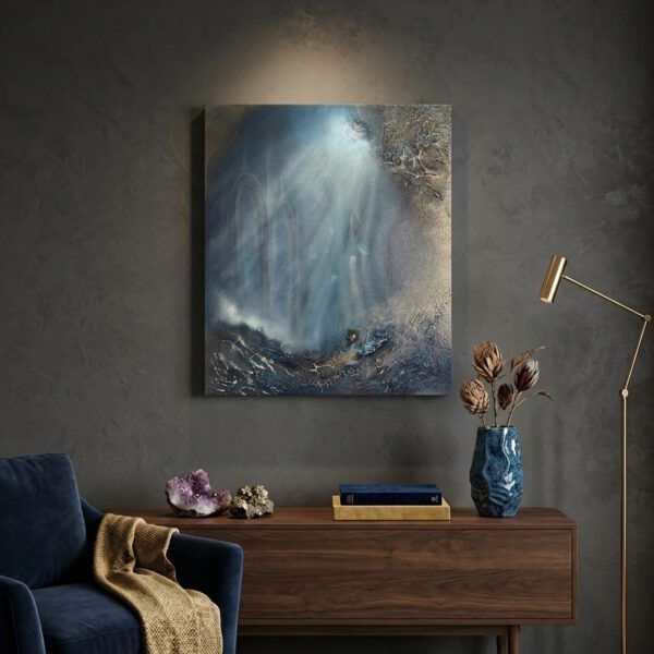 "No ordinary love" semi-abstract 60*50cm/19*23